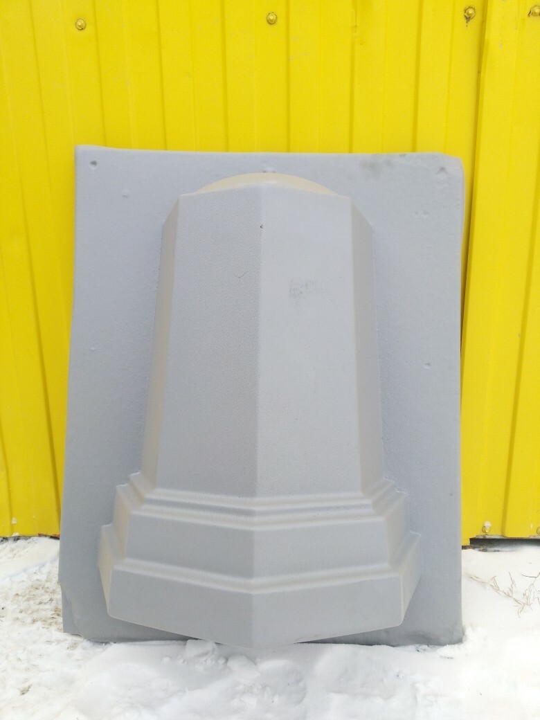 Форма для изготовления cтолба 650*560 мм